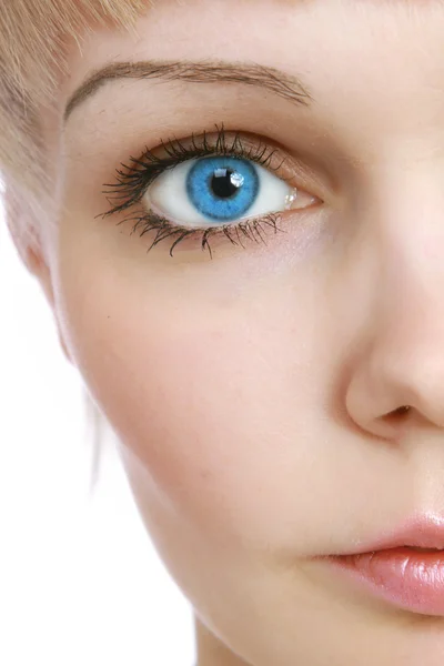 Close-up of woman's face — Stock Photo, Image