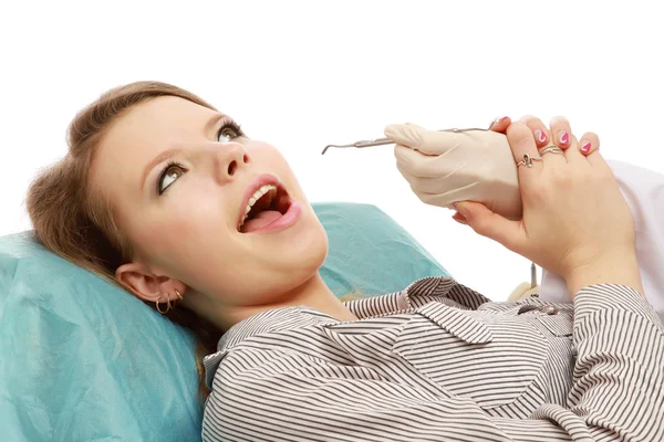 At the dentist's — Stock Photo, Image