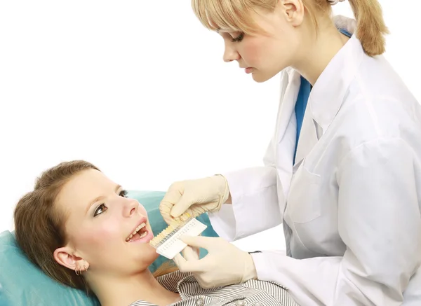 Immagine di paziente femminile . — Foto Stock