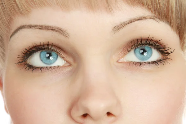 Hermosos ojos azules — Foto de Stock