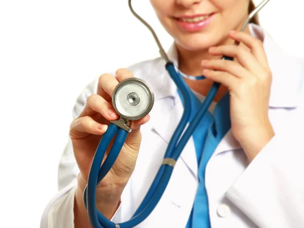 Unknown female doctor — Stock Photo, Image