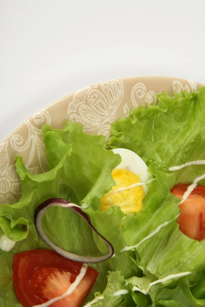 Primo piano d'insalata fresca — Foto Stock
