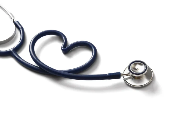 A stethoscope in the form of a heart — Stock Photo, Image