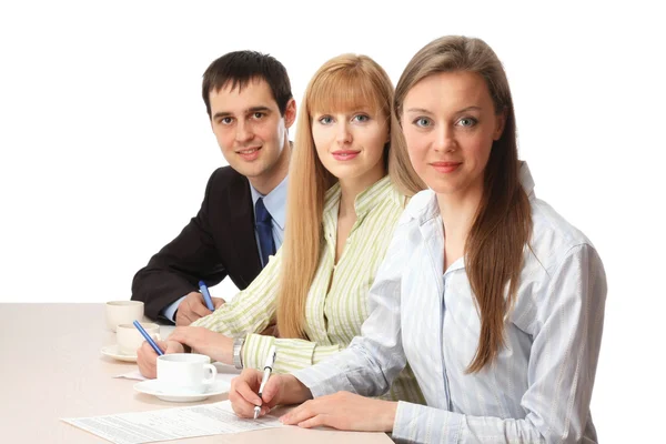 Businesspeople in the office — Stock Photo, Image