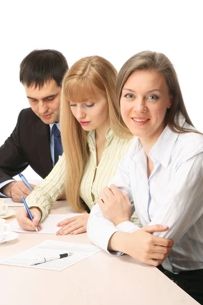 Gente de negocios trabajando — Foto de Stock