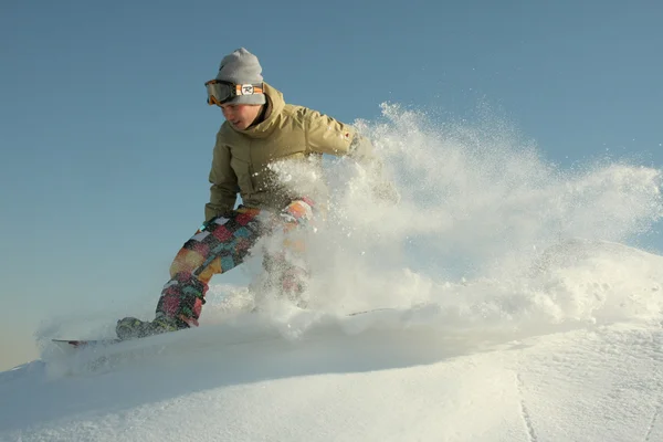 Snowboard extremo — Foto de Stock