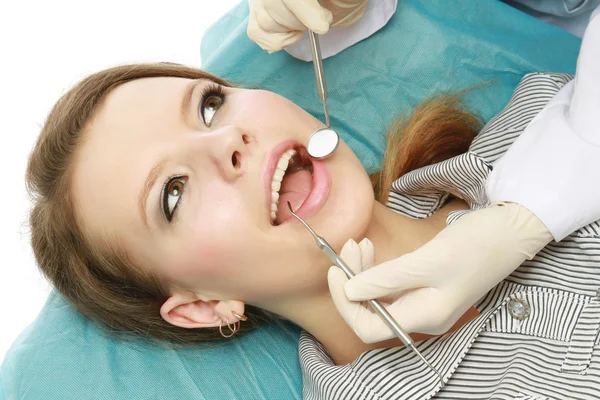 En el dentista , — Foto de Stock