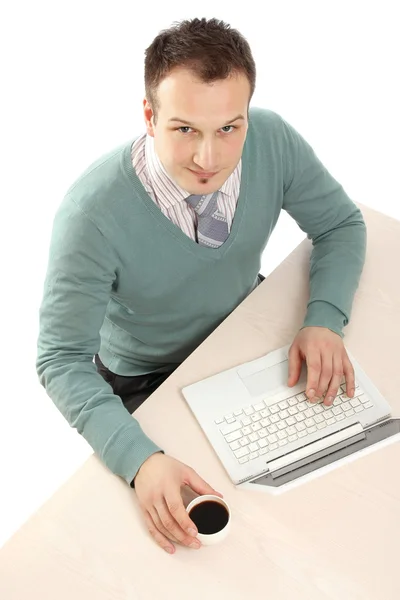 A businessman working — Stock Photo, Image