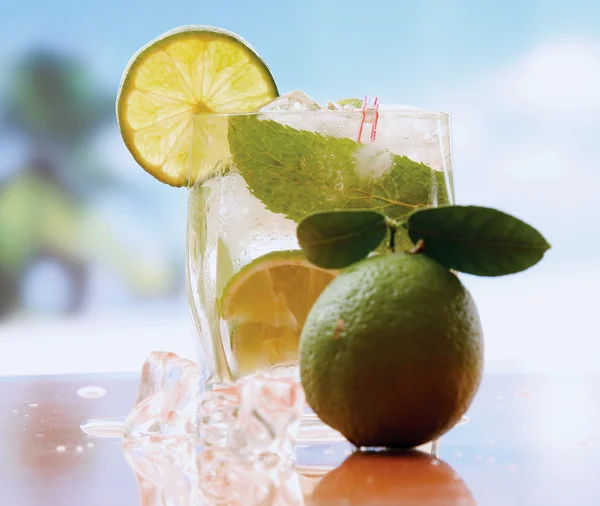 Mojito cocktail drink — Stock Photo, Image