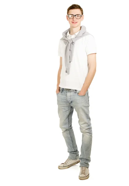 Full length image of a handsome young guy — Stock Photo, Image