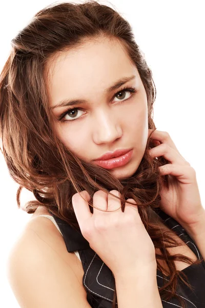 A portrait of young woman — Stock Photo, Image