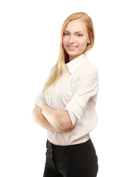 Portrait of a confident young woman — Stock Photo, Image