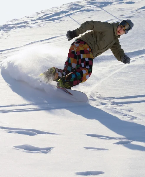 Extreme snowboarding.