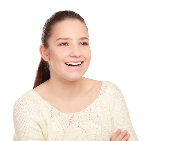 Porträt einer jungen Frau — Stockfoto