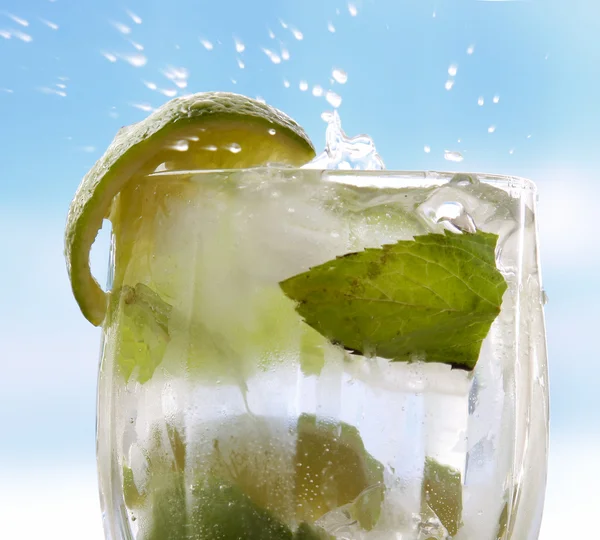 Cocktail al mojito . — Foto Stock