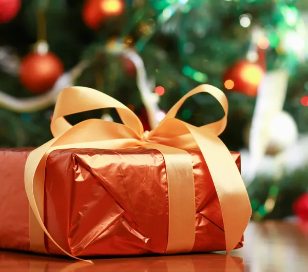 Scatole regalo di Natale. — Foto Stock