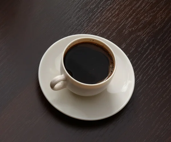 Tazza di caffè sul posto di lavoro . — Foto Stock