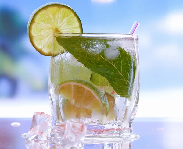 Mojito cocktail drink. — Stock Photo, Image