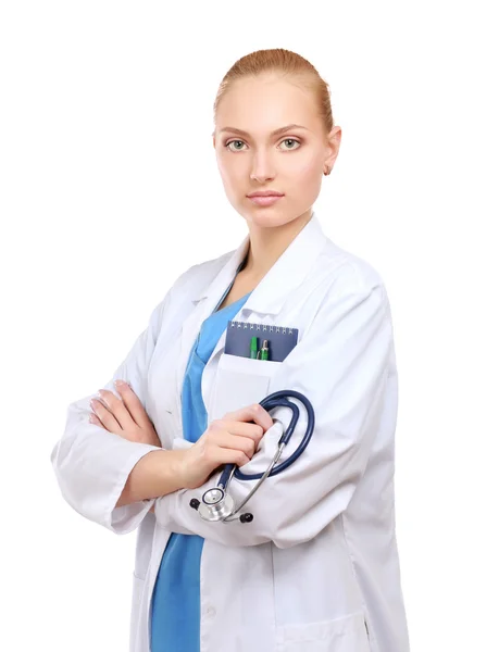 Smiling young doctor — Stock Photo, Image