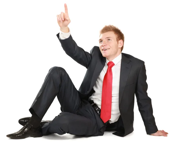 Relaxed mature business man — Stock Photo, Image