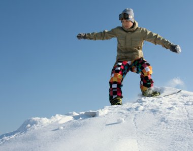 Extreme snowboarding