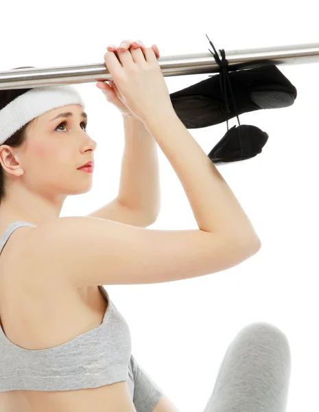 A young female dancer — Stock Photo, Image