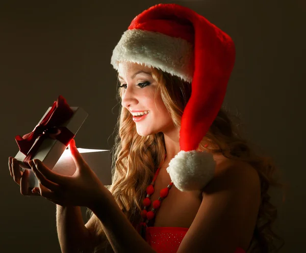 Christmas woman — Stock Photo, Image