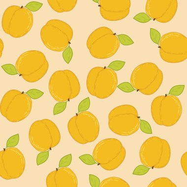 Kayısı ile sorunsuz arka plan