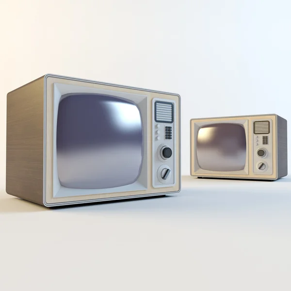 Viejo retro tv — Foto de Stock