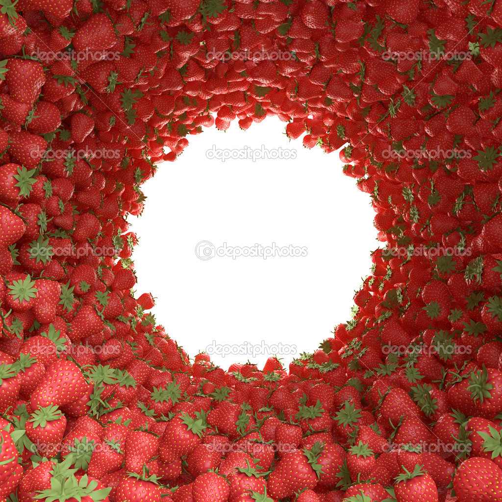 Tunnel of strawberries