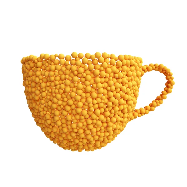 Tasse Orangen — Stockfoto