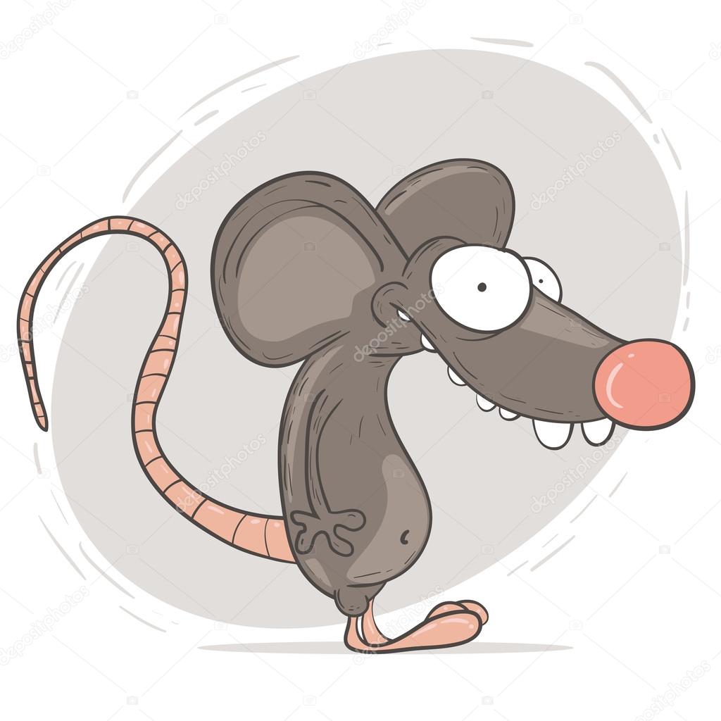 Cartoon character rat — Stock Vector © vvvisual 47869785