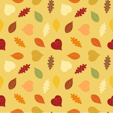 desen ve dokuları ile sonbahar yaprakları