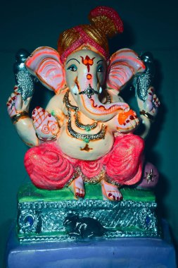 Tanrı Ganesha, Ganesha Festivali, Tanrı Ganesha Renkli Arka plan