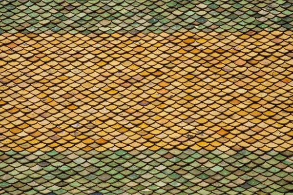 Texture du toit du temple thaï Images De Stock Libres De Droits