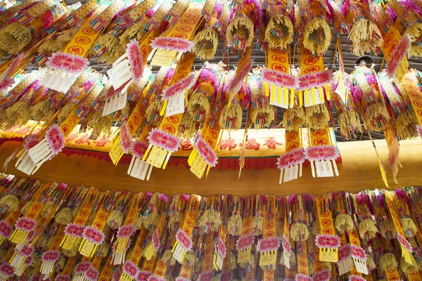 Many of China talisman in the Chinese Shrine — Stock Photo, Image