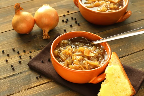 Onion Soup — Stock Photo, Image