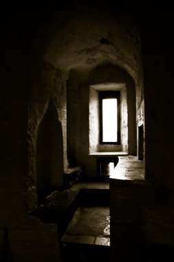 eski antik penceresinde Galce kale 2