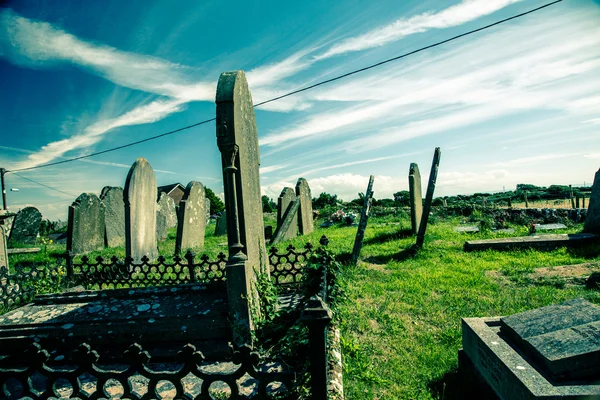 Staré irské hřbitov — Stock fotografie