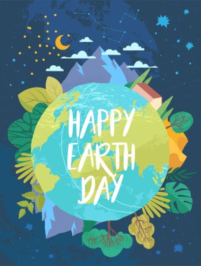 Dünya günü örtüsü