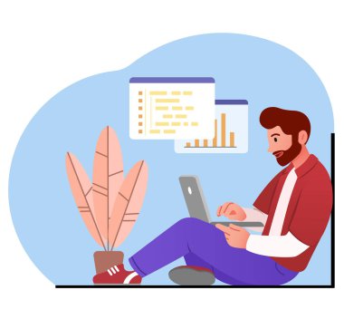 Programcı evden çalışır