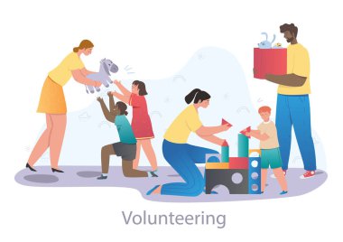 Yetimlere oyuncak vermek