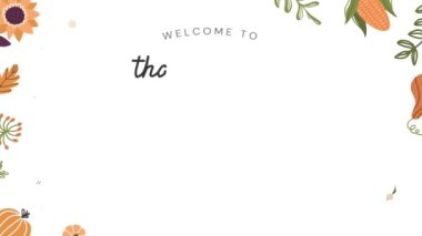 Şükran günü konsepti