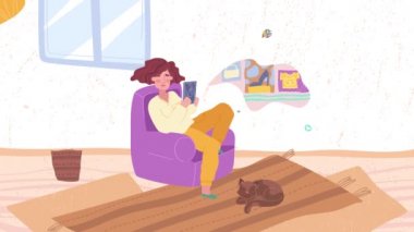 İnternet konseptinde sörf