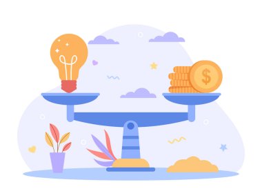 Yatırım ve başlangıç değerleme sunumu kavramı