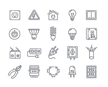 Elektrik Icon set