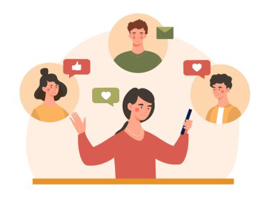 Çevrimiçi arkadaşlarla sohbet