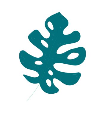 Canavar mavisi yaprak