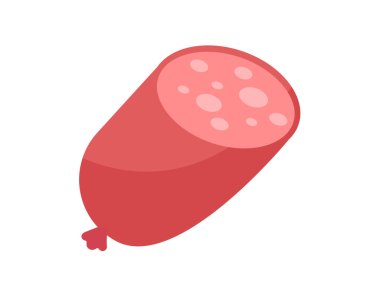 Basit çizgi film sosisi.