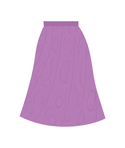 Růžová sukně stickert — Stockový vektor